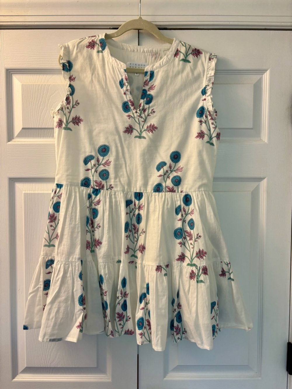 Sleeveless Tiered Mini Dress